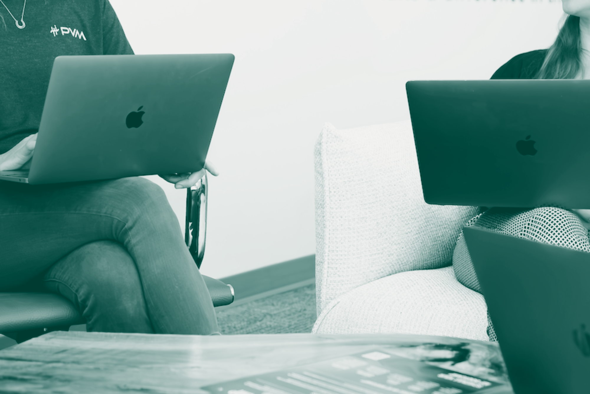 PVM employees working together