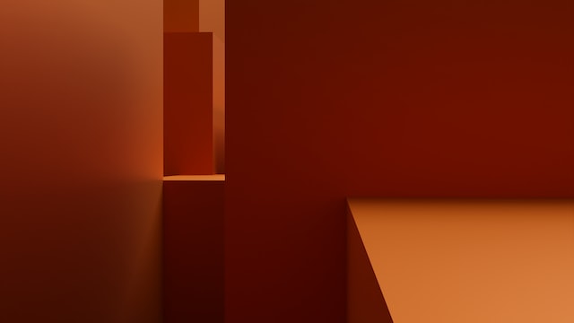 abstract 3d rendering of cubes